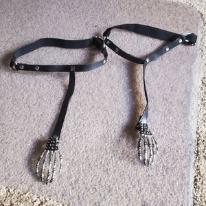 💀Sexy skeleton garters 💀